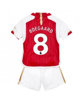 Arsenal Martin Odegaard #8 Dječji Domaci Dres kompleti 2023-24 Kratak Rukavima (+ kratke hlače)